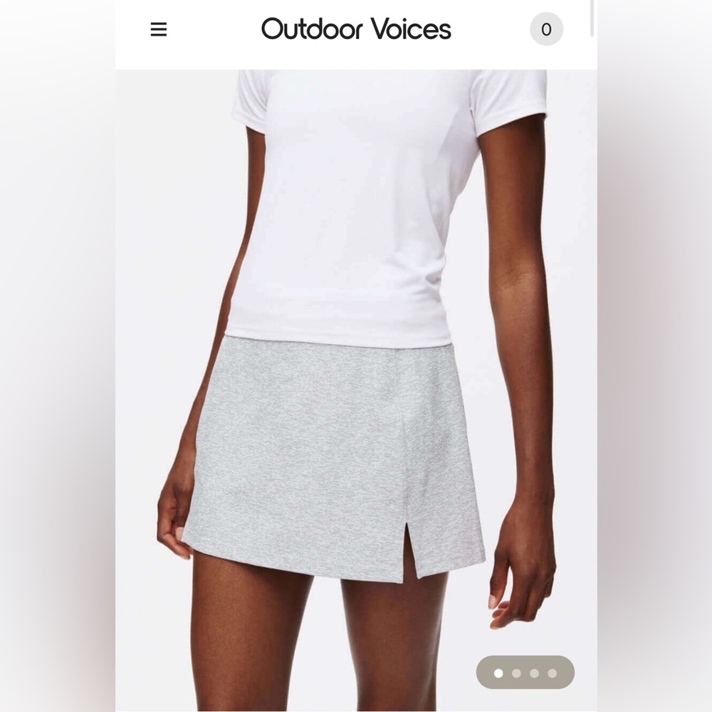 Outdoor Voices Warmup 2.5” Skort